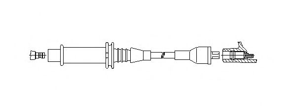 60175 BREMI Провод зажигания
