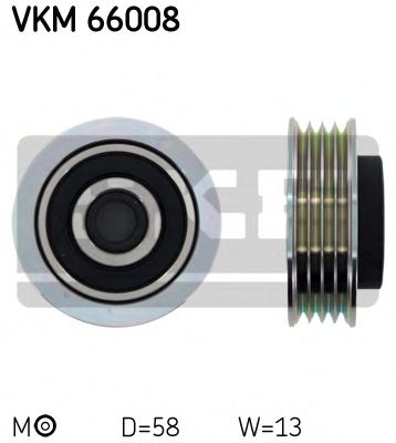 VKM66008 SKF Ролик ремня приводного SUZUKI JIMNY/IGNIS/SWIFT lll/SX4 98-