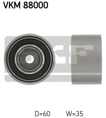 VKM88000 SKF Ролик отклонит.зуб.ремня