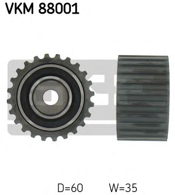 VKM88001 SKF Ролик зубчатый ГРМ