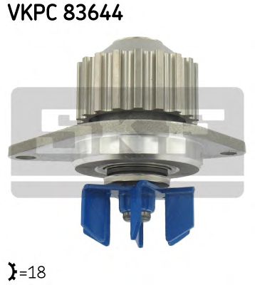 VKPC83644 SKF Насос системы охлаждения