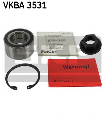 VKBA3531 SKF Подшипник ступицы FORD FOCUS 1/FIESTA/FUSION 98- перед. с ABS