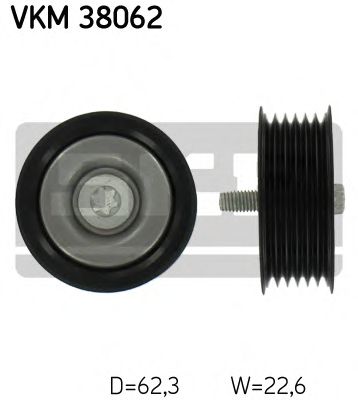 VKM38062 SKF Ролик натяжителя ремня агрегатов