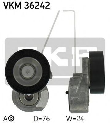 VKM36242 SKF натяжитель ремня приводного volvo s60s80xc90xc60xc70 3.03.2 06-