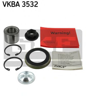 VKBA3532 SKF Подшипник ступицы FORD/DA FOCUS 1/FIESTA/FUSION/2 98- задн.