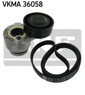 VKMA36058 SKF Комплект ремня ГРМ RENAULT CLIO/MEGANE/SCENIC 01- 1.5 DIESEL
