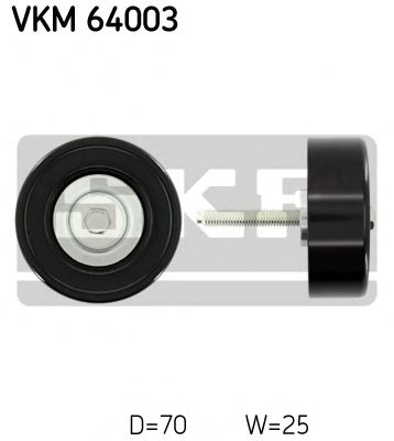 VKM64003 SKF Ролик ремня приводного DA 6 02- 1.8-2.5