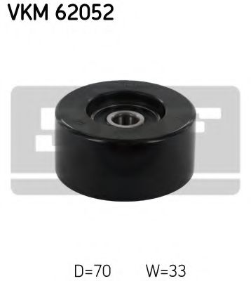 VKM62052 SKF Ролик ремня приводного nissan navarapathfinder 2,5d 05-