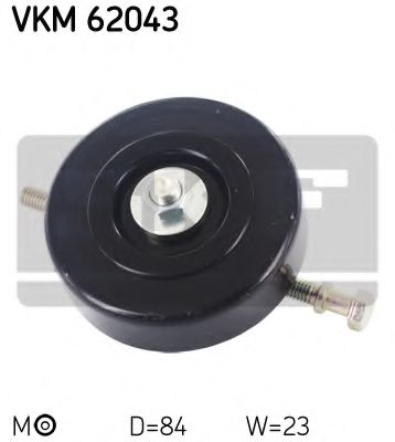 VKM62043 SKF Натяжной ролик / приводной infiniti ex25 0