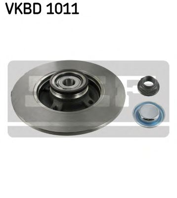 VKBD1011 SKF Диск тормозной PSA C4/307 00- задн.с подш.ступ.с ASB
