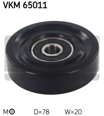 VKM65011 SKF Ролик ремня приводного HYUNDAI GETZ/ACCENT/ELANTRA 00- 1.3-1.6