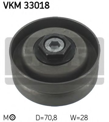 VKM33018 SKF Ролик натяжителя ремня агрегатов
