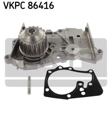 VKPC86416 SKF Насос водяной RENAULT LOGAN/SANDERO/DUSTER/MEGANE/CLIO/KANGOO/SCENIC 98 1.6 16V