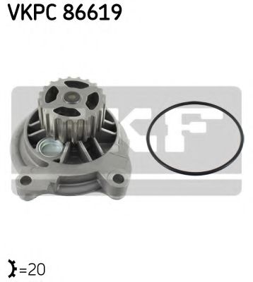 VKPC86619 SKF Водяной насос