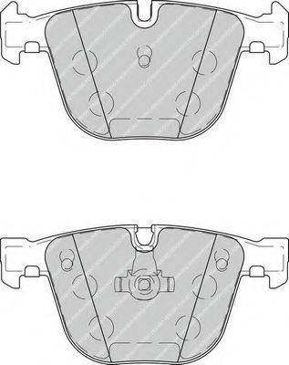 FDB4259 FERODO Колодки торм.зад.