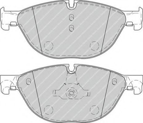 FDB4285 FERODO колодки дисковые п. bmw f01f02f07gt 3.0 08>