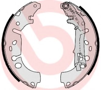 S23531 BREMBO Тормозные колодки (GS8719)