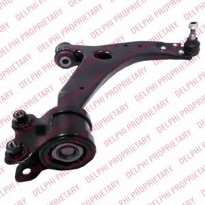 TC2253 DELPHI Рычаг FORD/VOLVO FOCUS 2/C-MAX/C30/C70/S40/V50 04- перед.нижн. прав. D=21