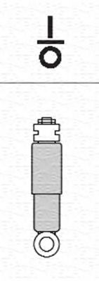 356156070000 MAGNETI MARELLI 6156G аморт.зад.газ.Renault Clio II 1.4,1.6,1.9D 98-