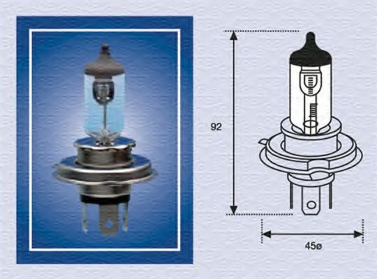 002156100000 MAGNETI MARELLI лампа· (h4) 24v 7570w p43t-38