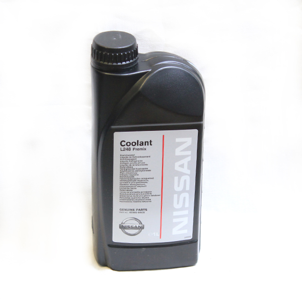 KE90299935 NISSAN Антифриз зеленый Nissan COOLANT PREMIX L248 1 л 
