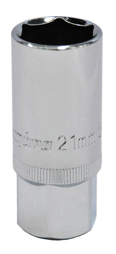 112121A OMBRA Головка торцевая свечная 1/2"DR 21 мм