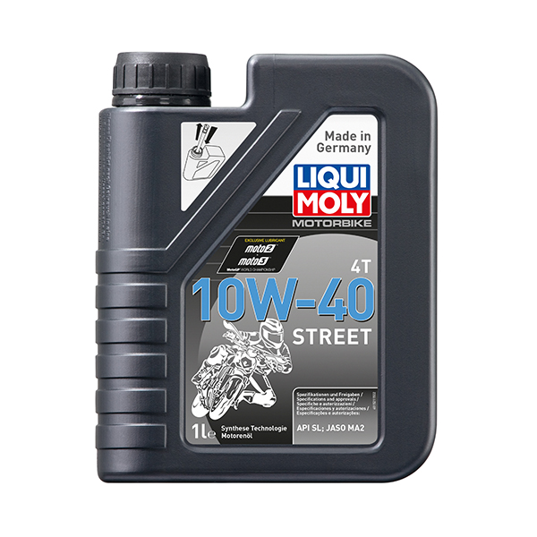 7609 LIQUI MOLY 10W40 (1л) Racing 4T 