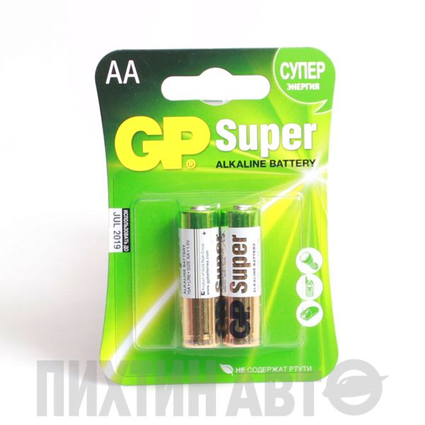 Элемент питания GP AA 1.5V пальчиковая 