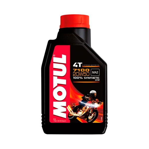 104103 MOTUL 7100 4T мото 20W-50 (1л)