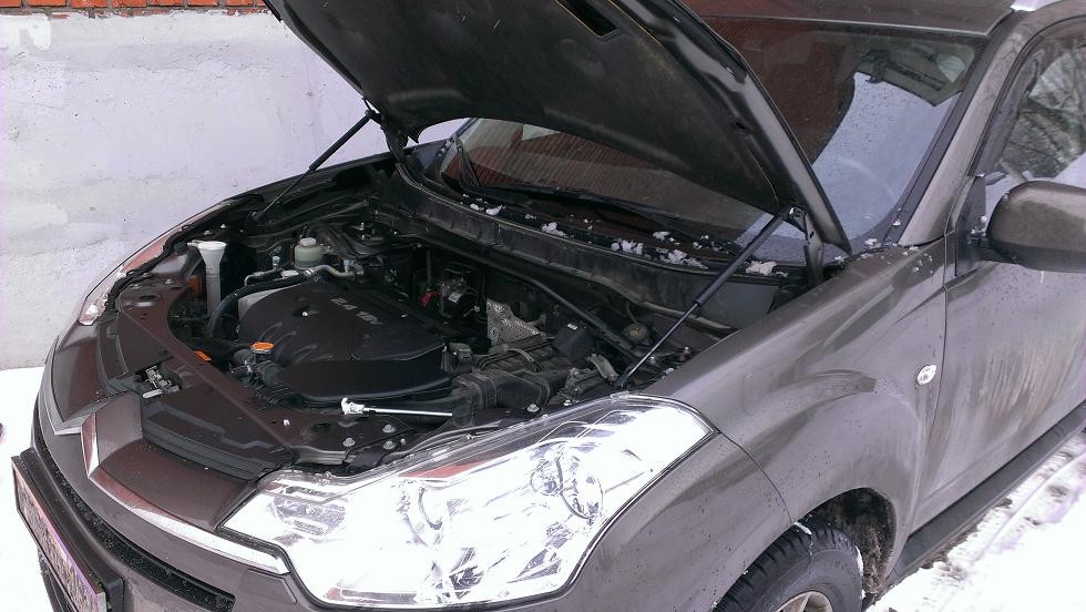 Амортизаторы (упоры)капота CITROEN C CROSSER,на C4 не подходит!!!
