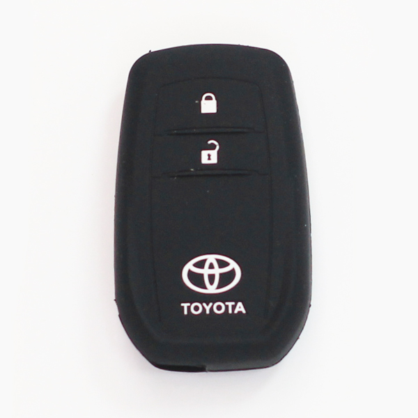 Чехол для ключа силиконовый "TOYOTA" 2 кнопки