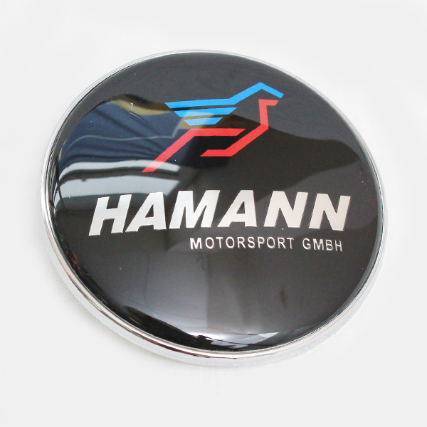 Эмблема d 73 мм "HAMANN" цветной BMW