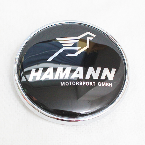 Эмблема d 73 мм "HAMANN" черный BMW