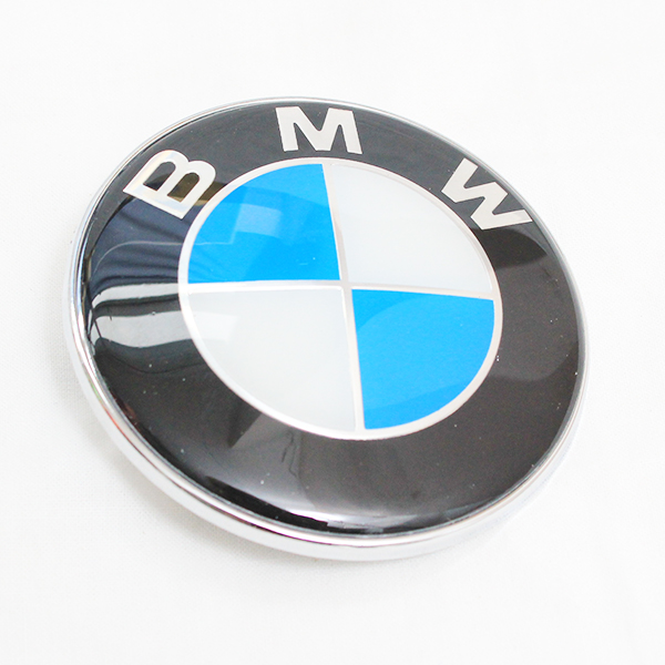 Эмблема d 82 мм "BMW ORIGINAL" синбелый