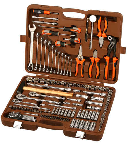 OMT150S OMBRA Специальный набор инструмента торцевые головки 4-32 мм 1/4", 3/8" и 1/2"DR, 150 предметов