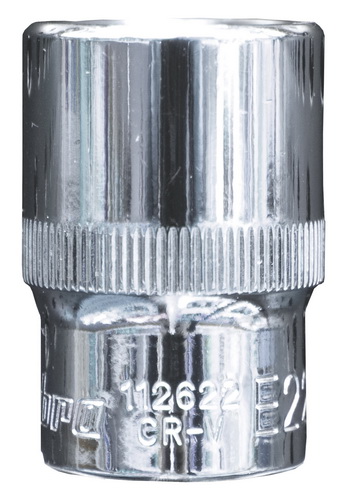 Головка торцевая Е-профиль 1/2"DR E22