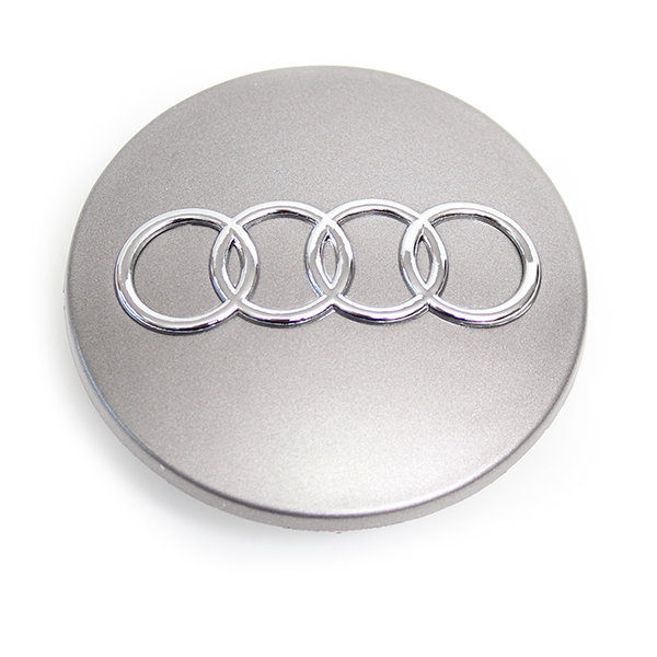 7541 IDV Колпачки d 60мм AUDI тёмно серый/хром 4 шт в комплекте