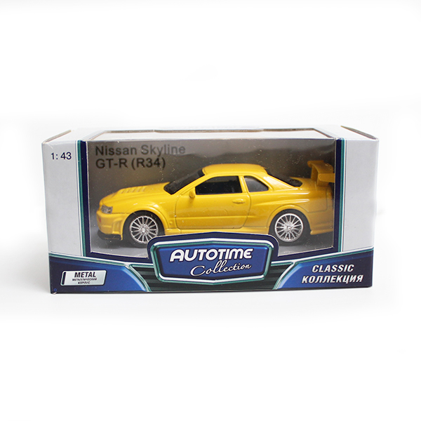 Моделька Nissan Skyline R34 1:43