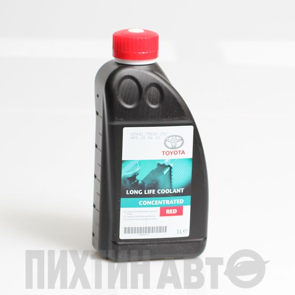0888980015 TOYOTA Антифриз концентрат красный Toyota LONG LIFE COOLANT 1 л