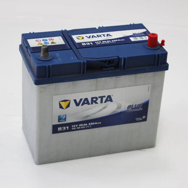 545155033 VARTA АКБ 45А/ч 330А обр/п (-/+) 238*129*227 Азия тонкие клеммы VARTA Blue Dynamic