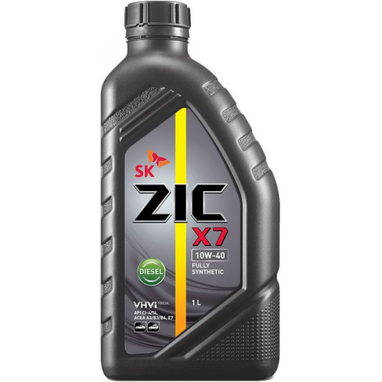 Масло моторное ZIC X7 Diesel 10W-40 1 л CI-4/SL
