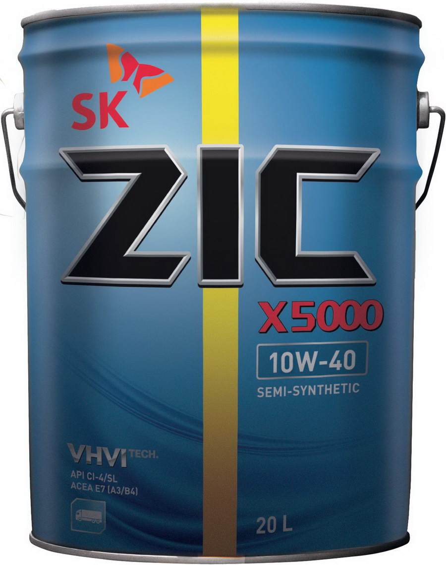 192658 ZIC Масло моторное ZIC X5000 10W-40 20 л