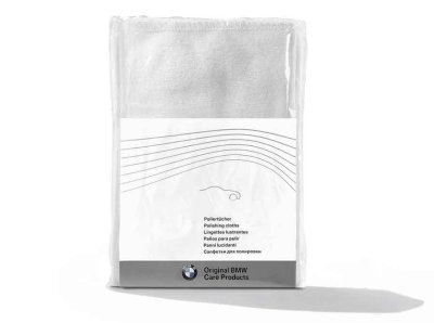 Салфетки для полировки BMW Genuine Car Care Paint Polish Valeting Cotton Cloths Pack of 3