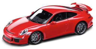 Модель автомобиля Porsche 911 GT3, Red, 1:18
