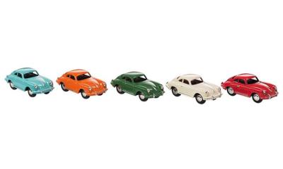 Набор из 5 магнитных моделей автомобилей Porsche Set of 5 magnetic cars