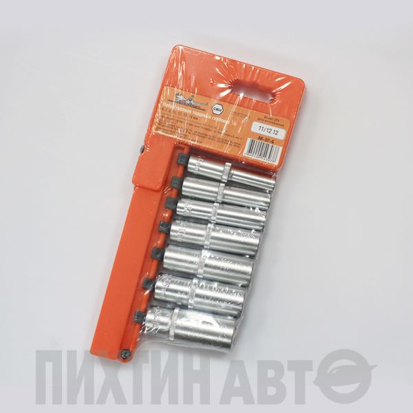 Головки торцевые 6 гр. глубокие 1/4'DR